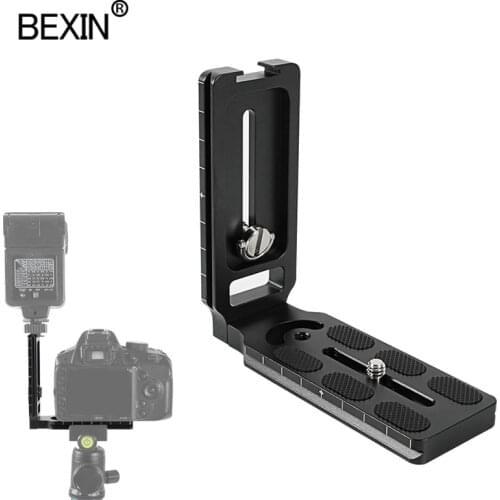 New CF02 universal SLR camera L plate camera quick release plate fixing L bracket for CamFi controller arca Swiss camera