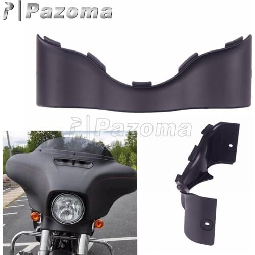 Motorcycle ABS Outer Batwing Trim Skirt Fairing Lower Cover For Harley Touring Electra Glide Street Glide Ultra Limited 14-2020