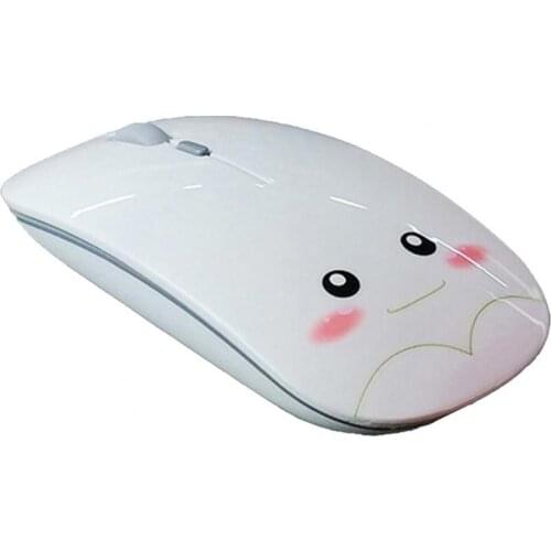 Portable 800/1200/1600 DPI Bluetooth 5.0 Wireless Cute Mouse Computer Accessory