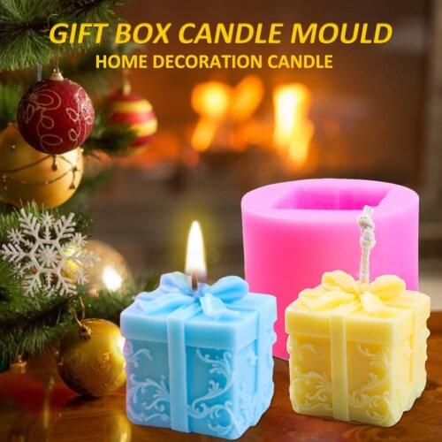 Silicone Mold Christmas Gift Candle Mould Aroma Candle Gypsum Mold For DIY Soap Making
