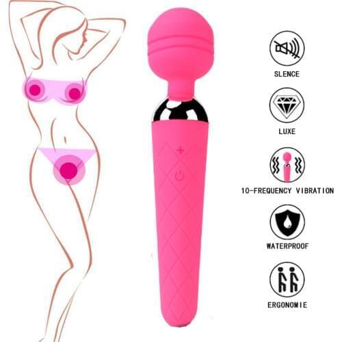 Silicone G Spot Wireless Vibrator For Female Clitoral Stimulator With 10 Magic Vibration Modes Adult Couple Sex Toys QQB1321