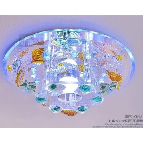 Led dome light lamp vestibular porch corridors delicate shells smallpox lamp act the role ofing crystalline light