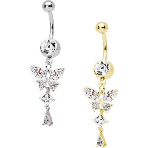 Body Piercing Jewelry stainless steel belly button ring for women 316L surgical steel Navel rings Hot sale belly Piercing