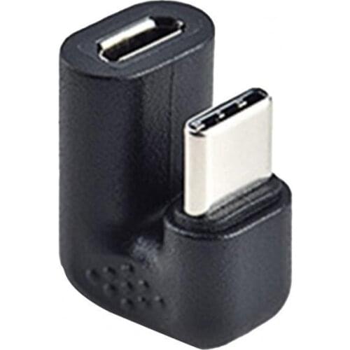 U-shaped Angled USB 3.1 Type C Male to Micro 5P Female USB-C Converter Android Phone Adapter