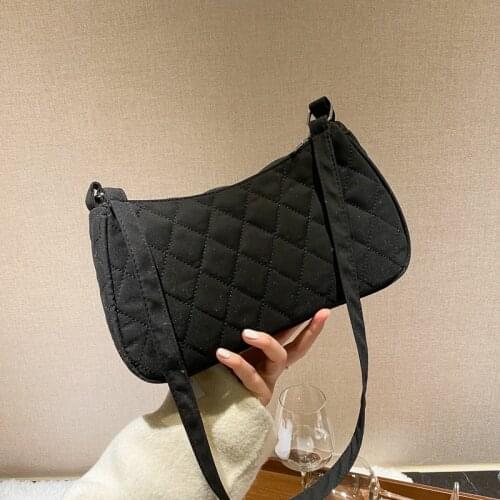 Women Bag Bucket Casual Solid Zipper Soft Versatile Shoulder Bags Pures And Bags Crossbody Korean Simple Bag
