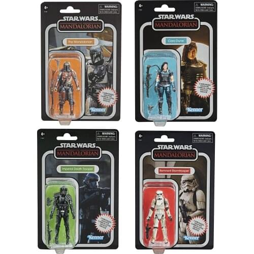 Hasbro Star Wars The Mandalorian Cara Dune Imperial Death Trooper Remnant Stormtrooper 12CM ABS Model Collectible Toys