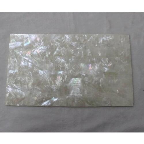 1.5mm Thick White Mother Of Pearl Paper Fresh Water Shell Paper Furniture Inlay Guitar Inlay Gift Box Decor