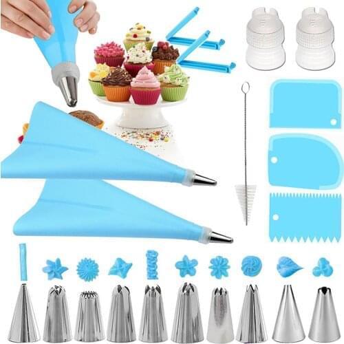 20Pcs Cake Baking Accessories Reusable Cookie Supplies Set Cake Decorating Tools DIY Cake Decor Accessories Baking Tools