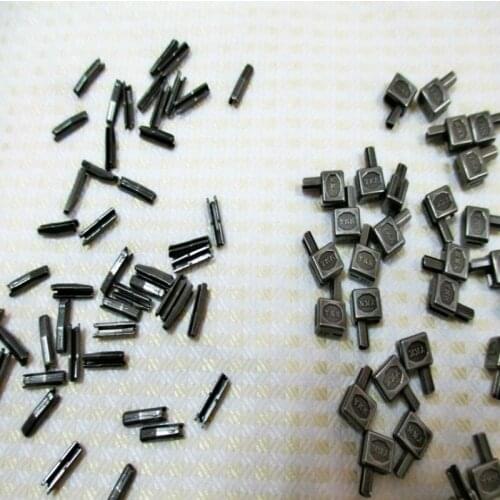 20 PCS/LOT YKK METAL Zipper Repair Instant Fix Retainer Box Insertion PIN Plug Replacement SEWING ACCESSORIES