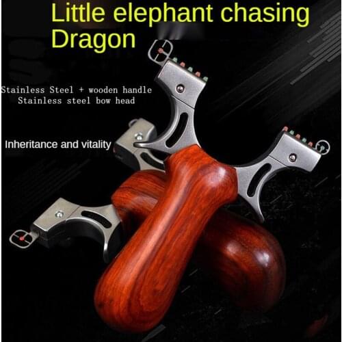 2021 New Powerful Slingshot Hunting High Quality Stainless Steel Rubber Band Outdoor High Precision Shooting Slingshot