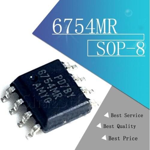 5PCS 6754MR FAN6754MR SOP-8