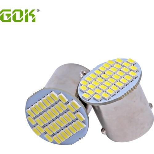 50PCS/Lot Wholesale 1156 LED 36led 3014 smd led BA15S BAY15D 1157 1156 36smd Car Rear Light P21W Turn Signal Reverse Brake Light