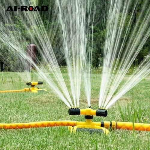AI-ROAD Automatic Water Sprayer Sprinklers Flexible 360 Degree Garden Lawn Grass Sprinkler Head Garden Yard Watering Tools