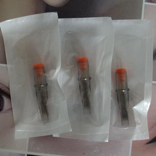 Agulhas Microagul 50/100 Pcs 15F Tattoo Cartridge Needles Curved Magnu Tattoo Needle For Tattoo Rotary Pen Round Liner Supplies