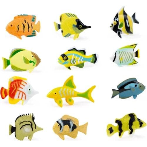 Ocean Series Simulation Toys Boxed 12 Children Early Education Perception Model Toys Customizable Factory Direct Sales