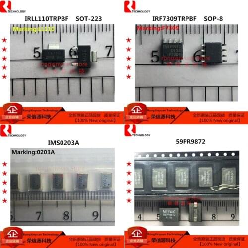 5 pcs IRLL110TRPBF LL110 IRLL110 IRF7309TRPBF F7309 IRF7309 IRF7309TR IMS0203A 0203A IMS0203 59PR9872 100% New original