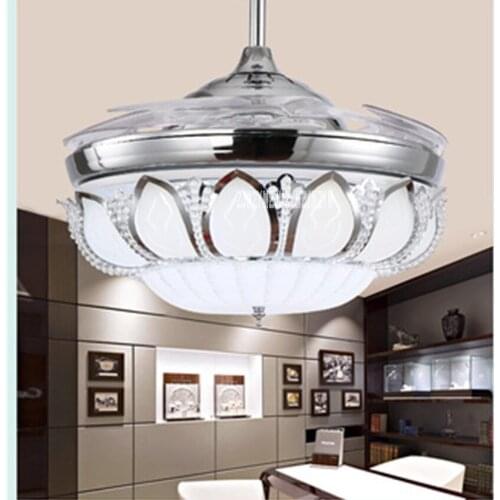 Kl-659 42 Inch Ceiling Fan Lights Household Modern Simple Variable Light Remote Control European Fan Lamp 220v