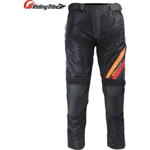 Motorcycle Protective Gear Pants Waterproof Breathable Motorbike Racing Pant With 2 Pcs Protective Gear Riding Trousers HP10