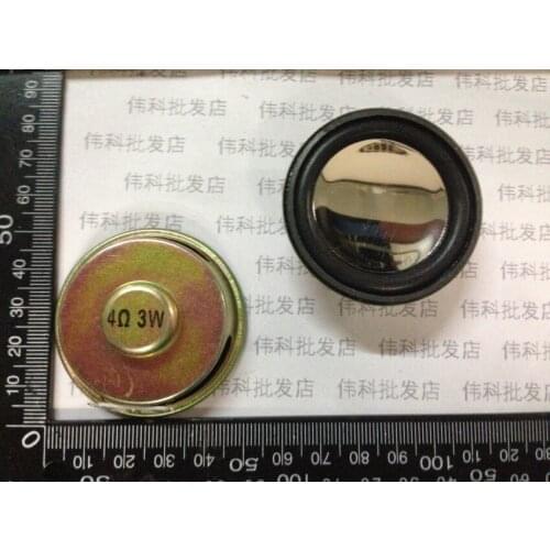 New Mini amplifier Rubber edge sound speaker 4 ohms 3 watt 4R 3W speaker Diameter 50MM 5CM thickness 19.2MM Loudspeaker