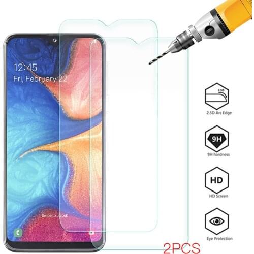 2pcs Original Glass For Samsung A20E Glass For Samsung Galaxy A10 A20 A30 A40 A50 A70 A80 A50S A 20 S Tremp glas Safety film 9h