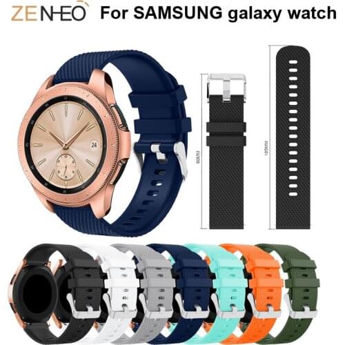 20mm watch strap Silicone for Samsung Galaxy Watch 42mm band smart strap Replacement band For Samsung Gear sport S2 Accessories