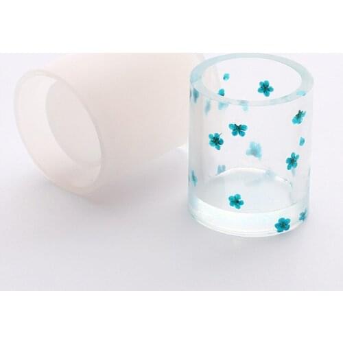 Handmade Pen holder Crystal Silicone Casting Molds Sets Style Epoxy Resin Molds For DIY Jewelry Making Findings Supplies Kits