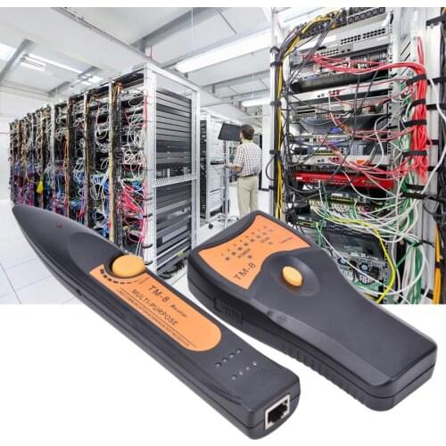 Cable Tester TM-8 UTP STP RJ45 RJ11 LAN Cable Tester Finder Telephone Wire Cable