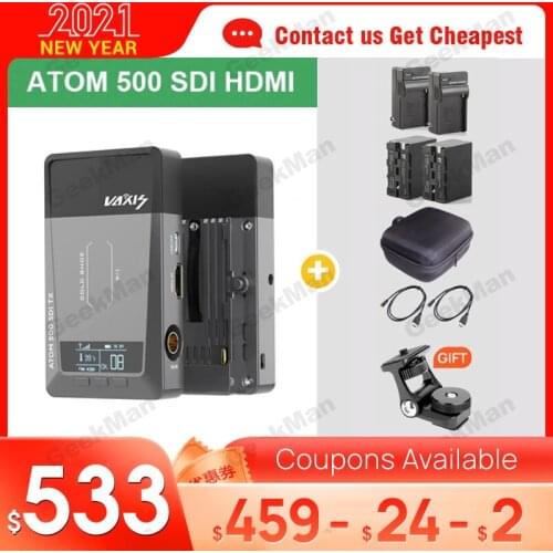 Vaxis ATOM 500 SDI 1080P Transmission for Camera Ipad Image Wireless Video HD Transmitter Receiver VS Hollyland mars 400S