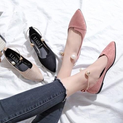 2021 New Flat Shoes Women Sweet Flats Shallow Women Boat Shoes Slip on Ladies Loafers Spring Women Flats Pink Platform Shoes