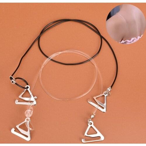 1Pair Fashion Women Adjustable Bra Strap Party Evening Dress Underwear Accessories Transparent All Match Invisible Straps