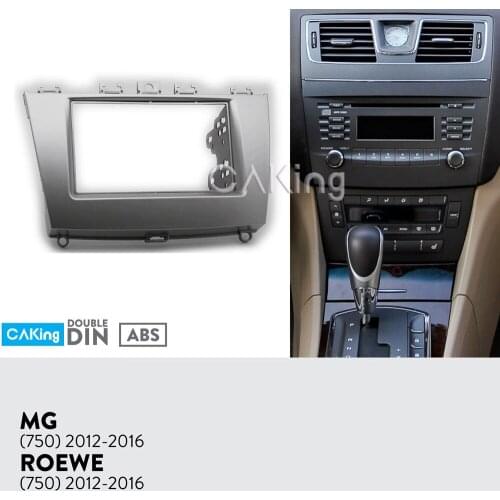 Car Fascia Radio Panel for 2012-2016 MG 750 / 2012-2016 ROEWE 750 Dash Kit Install Facia Plate Bezel Console Adapter Trim