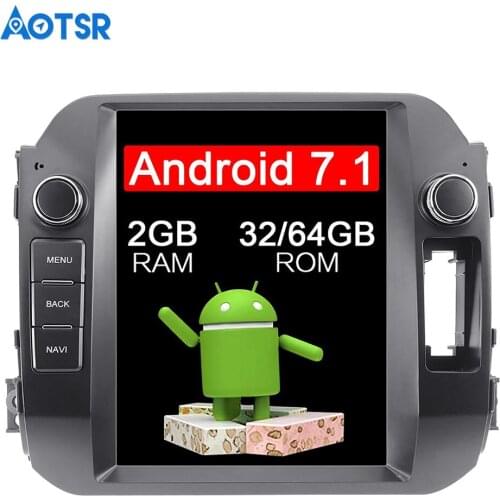 Tesla style Android 7.1 car DVD Player For KIA Sportage 2016+ radio tape recorder auto headunit multimedia Car GPS Navigation