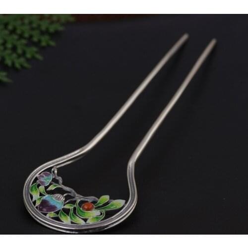 BOCAI Silver Brooches For Clothes