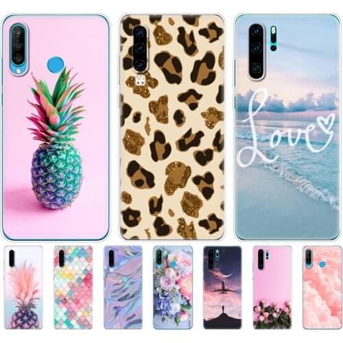Case For Huawei P30 Pro Case Huawei P30 Pro Case Silicon Soft Phone Back Cover On Huawei P30 Pro VOG-L29 ELE-L29 P 30 Lite Back
