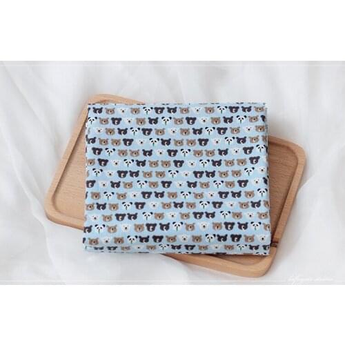 Dailylike Pure Cotton Fabric Twill Fabric Quilting Fabric Baby Cotton Fabric Sewing Quilting Fabrics Cotton Sheet Cloth 50 CM