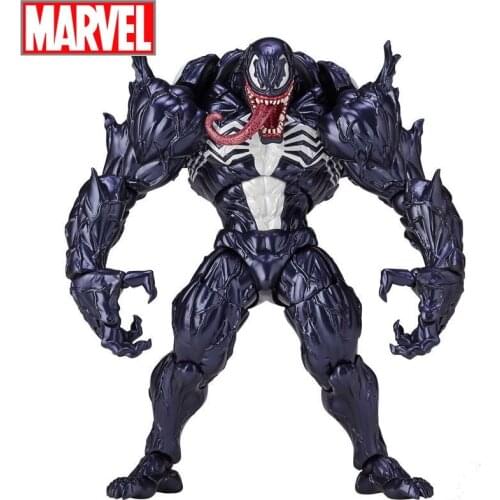 Disney Marvel 18cm Amazing Spider-Man Venom action figure model toys Anti Venom movable figurine pvc collection toys for gifts