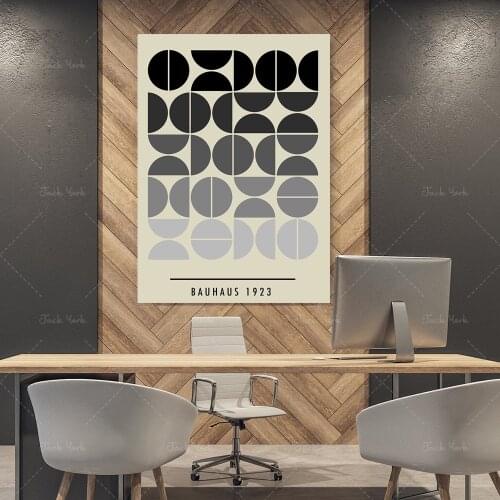 Bauhaus Art Exhibition poster, Bauhaus Exhibition print, Bauhaus Print, Walter Gropius, Bauhaus Wall Art, Geometric Art