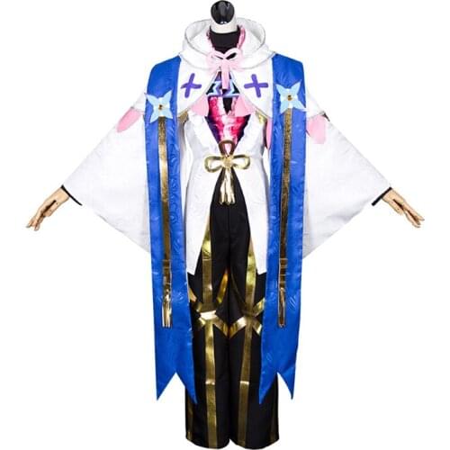 Anime Game FGO Merlin Cosplay Costume Underwear Pants Jacket Cloak Daily Carnival Party Festival Uniform Brand New