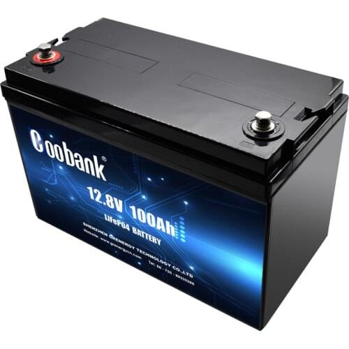 Deep Cycle LiFePO4 Solar Battery 12V 100Ah/ 200Ah Golf Cart Lithium Ion Battery