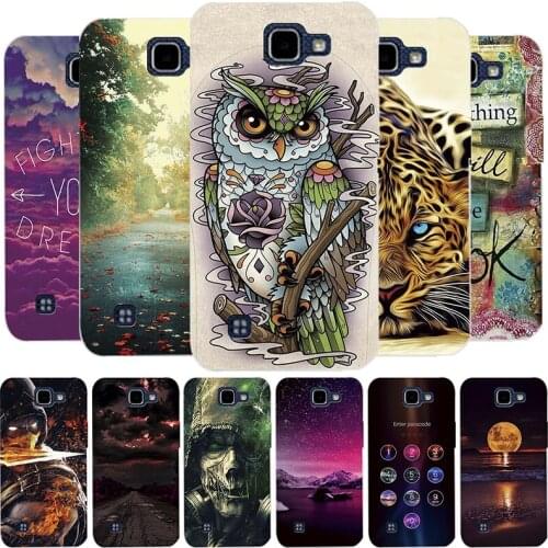 For LG K4 VS425 K120E K130E K121 Animal Cartoon Pattern Rubber TPU Soft Cover for LG K4 Mobile Phone Protective Case For LG K4