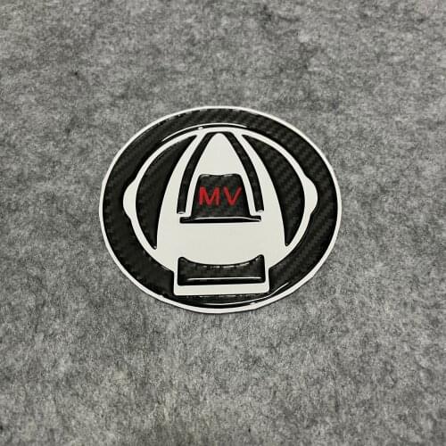 Tank Cap Cover Pad sticker Motorcycle Fuel Gas Cap Protector Decals Case for MV AGUSTA F3 F4 3D Carbon-look