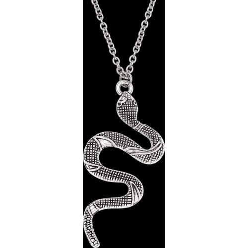Thin Chain Snake Pendant Necklace For Women Punk Clavicle Choker Necklace Neck Collar Fashion Jewelry