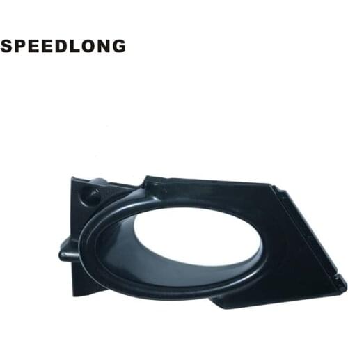 1Pcs Left Side Front Bumper Fog light Fog Lamp Cover Bezel Hood Trim Fit For HONDA FIT JAZZ Sports Model 2009-2011 GE8