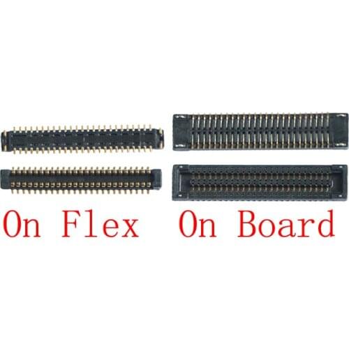 1Pcs LCD Display Screen Plug Flex FPC Connector For Huawei Magic Mate9pro Mate9 Mate 9 MediaPad T2 8 Pro 8Pro On Board 50pin