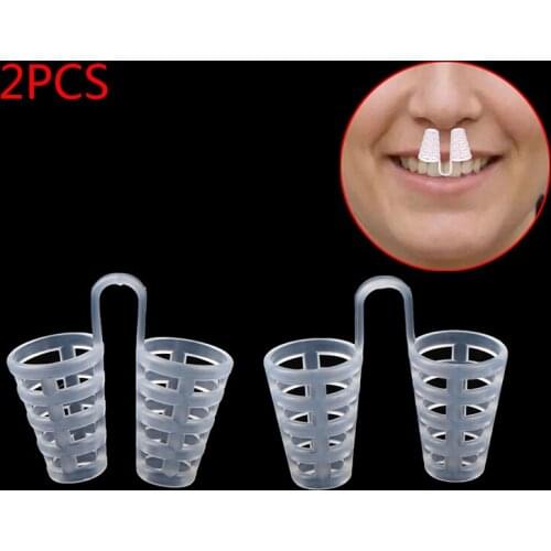 2PCS/lot Anti Snoring Breathe Easy Sleep Nose Clip Snore Stopper Aid Nasal Dilators Device Congestion Aid