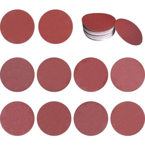 20PCS 9-Inch NO-Hole PSA Aluminum Oxide Sanding Disc Self Stick 40/60/ 80/120/ 180/240/ 400/600/ 800/1000 Grits
