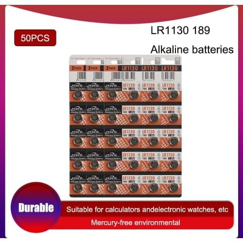 50pc 100% Genuine wholesale for Maxell LR54 189 AG10 L1131 SR1130 G10 V10GA 389 Alkaline Button Cell Coin Battery