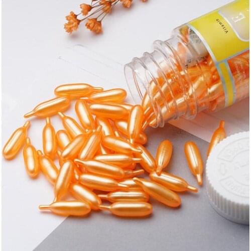 90Pcs Vitamin E Capsules Skin Care Moisturizing Nutrition Whitening Cream VE Freckle Serum Skin Spot Acne Removing Essence