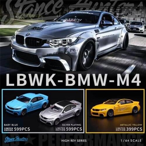 Stance Hunters 1:64 LBWK LB Performance M4 Resin Model Car