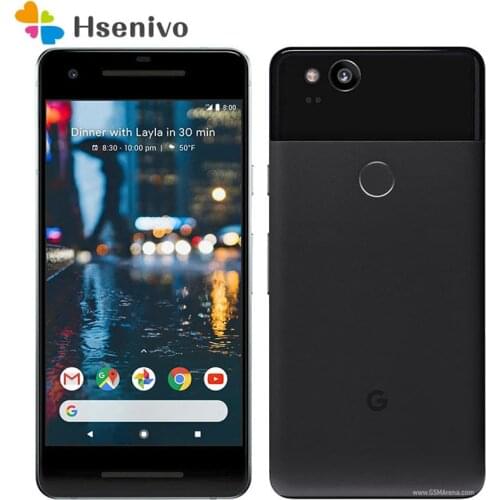 HTC Google Pixel 2 Refurbished-Original Unlocked 100% 5.0 Inches Octa Core 4GB RAM 64GB Snapdragon 835 Single SIM 12MP